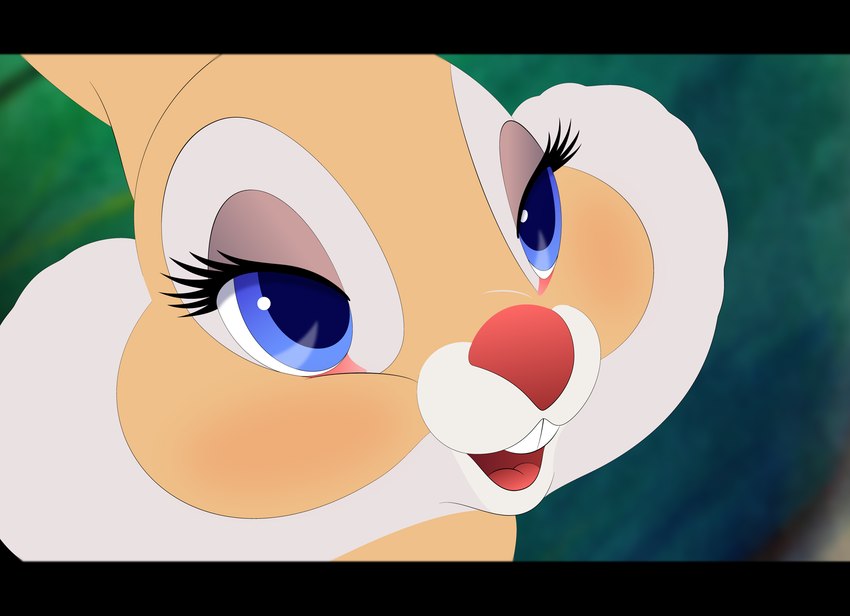 bedroom_eyes cartoon_eyes eyeshadow fake_screencap female feral half-closed_eyes makeup narrowed_eyes seductive solo vector vector_art vector_trace culu-bluebeaver disney miss_bunny lagomorph leporid mammal rabbit digital_drawing_(artwork) digital_media_(artwork) hi_res