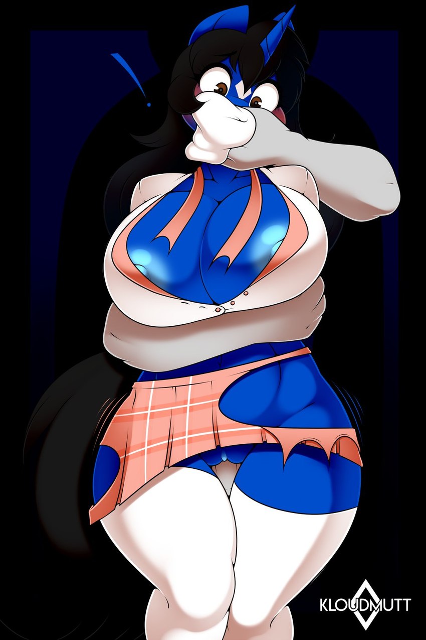 anthro areola big_breasts black_hair blush bottomwear breasts brown_eyes clothing duo exclamation_point female female_raped forced genitals hair horn legwear male male/female male_rape male_raping_female miniskirt nipples penetration penis rag rape sex skirt standing standing_sex stockings thick_thighs thigh_highs torn_clothing vaginal vaginal_penetration wide_hips kloudmutt hasbro my_little_pony mythology fan_character klodette equid equine mammal mythological_creature mythological_equine unicorn 2021 2:3 compression_artifacts hi_res