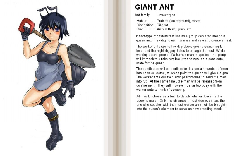 monster girl profile created by kenkou cross and third-party edit