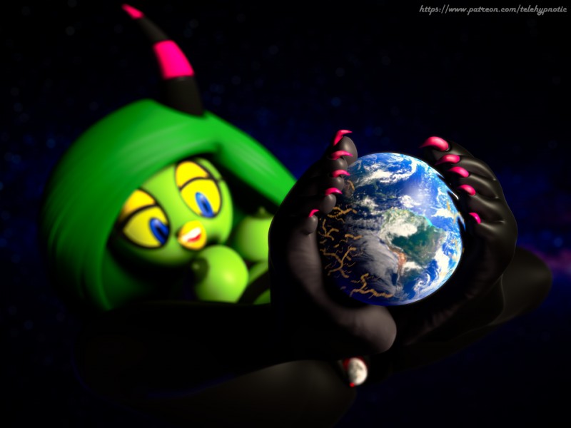 5_toes big_breasts breasts claws earth feet female foot_fetish foot_on_planet humanoid_feet macro not_furry nude planet planet_dwarfing plantigrade solo terra_macro toe_claws toes telehypnotic sega sonic_the_hedgehog_(series) the_deadly_six zeena 3d_(artwork) 4:3 digital_media_(artwork) hi_res