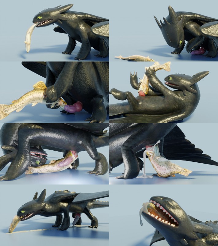 toothless (how to train your dragon and etc) created by arceronth
