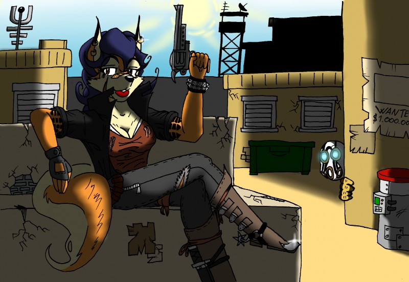 carmelita fox and psycho (sony interactive entertainment and etc) created by heroesheaven