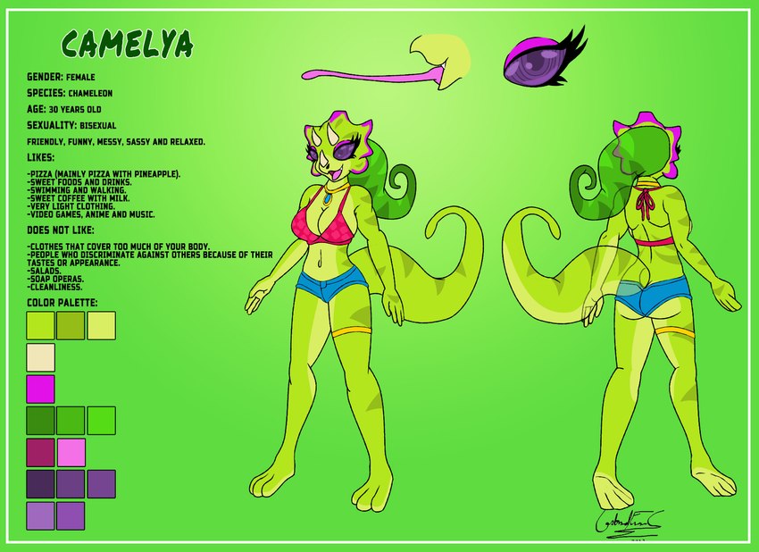 camelya and fan character created by overlord gabriel