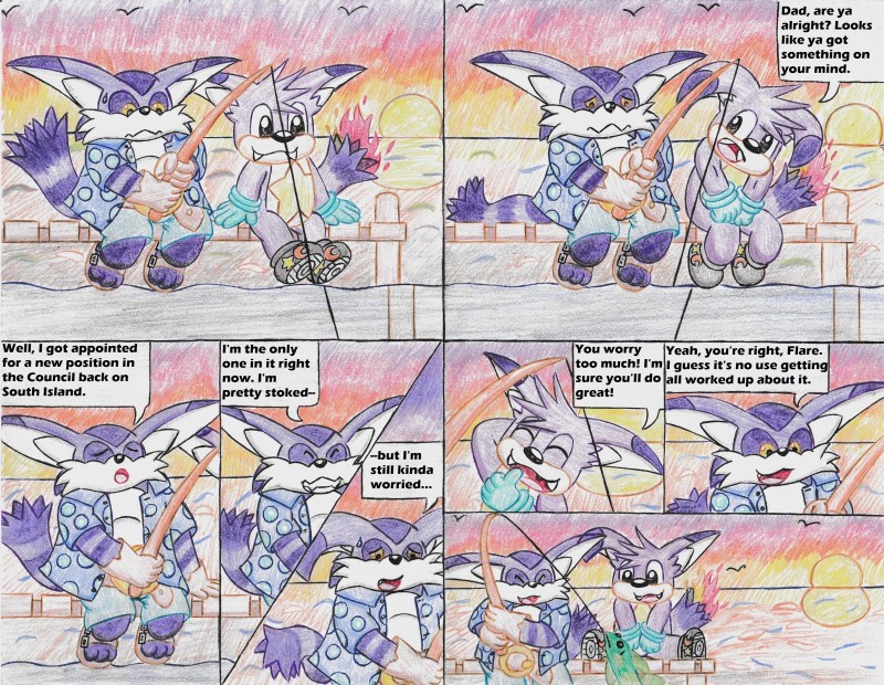 big the cat, fan character, and flare (sonic the hedgehog (series) and etc) created by duck hunt dog (artist)