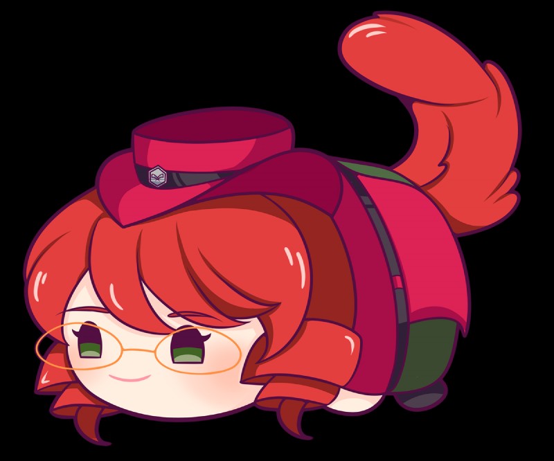 clothed clothing eyewear female glasses green_eyes hair hat headgear headwear red_hair simple_background smile solo transparent_background murasade tsum_tsum casimira_(orannis0) animal_humanoid humanoid mammal mammal_humanoid rodent rodent_humanoid sciurid sciurid_humanoid tree_squirrel_humanoid 6:5 alpha_channel