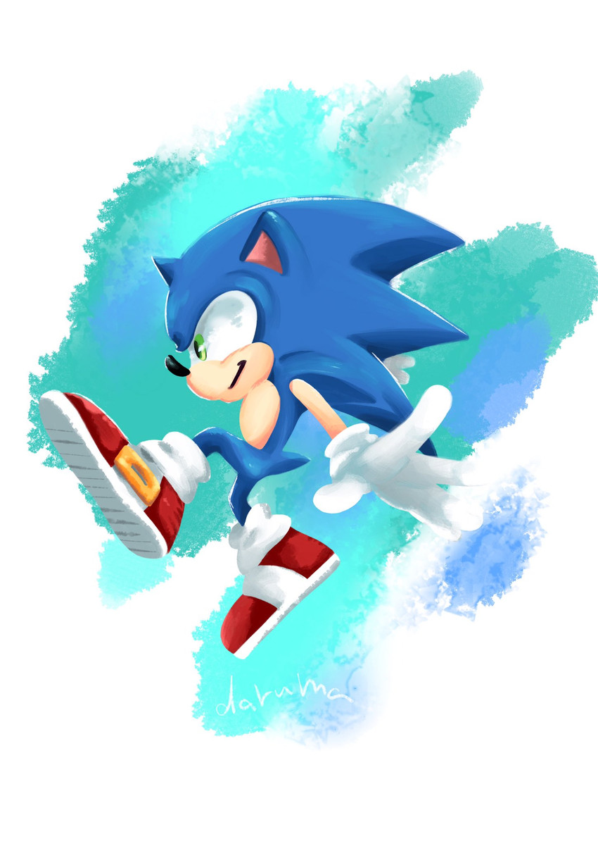 sonic the hedgehog (sonic the hedgehog (series) and etc) created by mennnntaiko