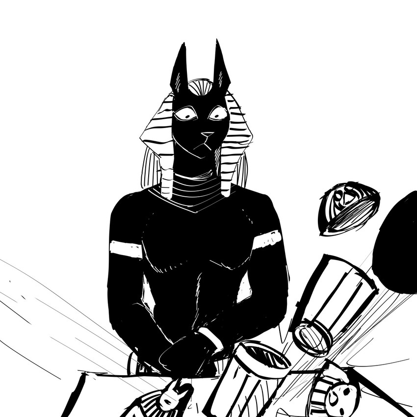 anubis (middle eastern mythology and etc) created by hladilnik