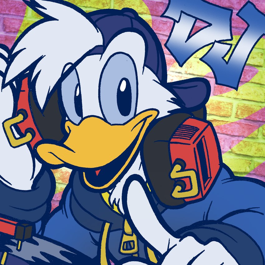 donald duck (disney) created by megawolf77