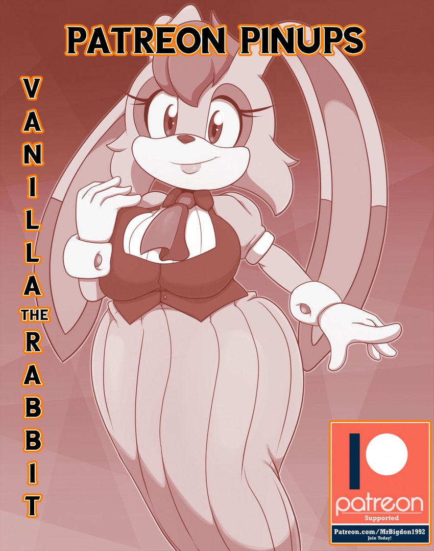 vanilla the rabbit (sonic the hedgehog (series) and etc) created by bigdon1992