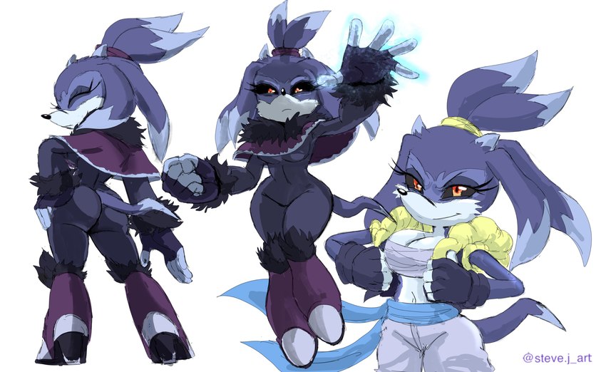 anthro breasts butt cosplay elemental_manipulation female ice_manipulation solo wide_hips steve_jones sega sonic_the_hedgehog_(series) fan_character frostbite_the_echidna echidna mammal monotreme absurd_res hi_res