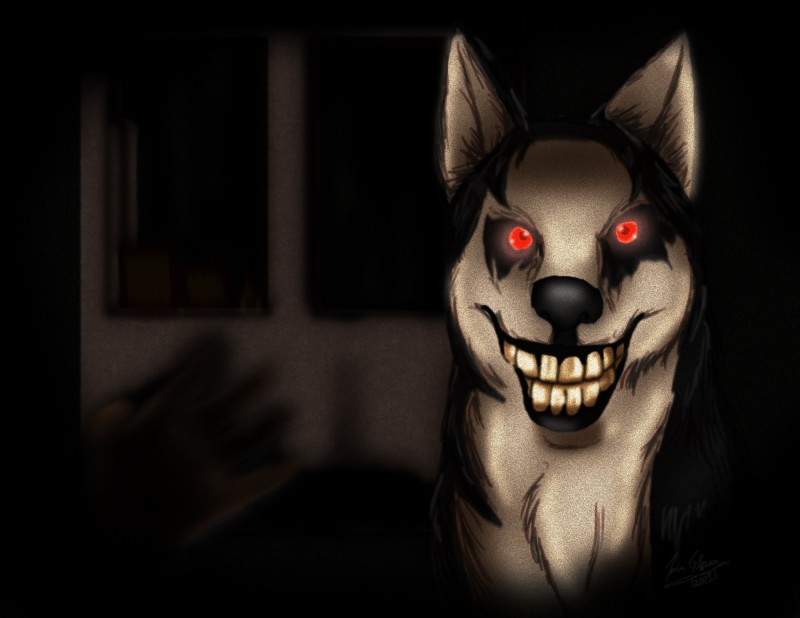 smile.dog (creepypasta) created by unknown artist