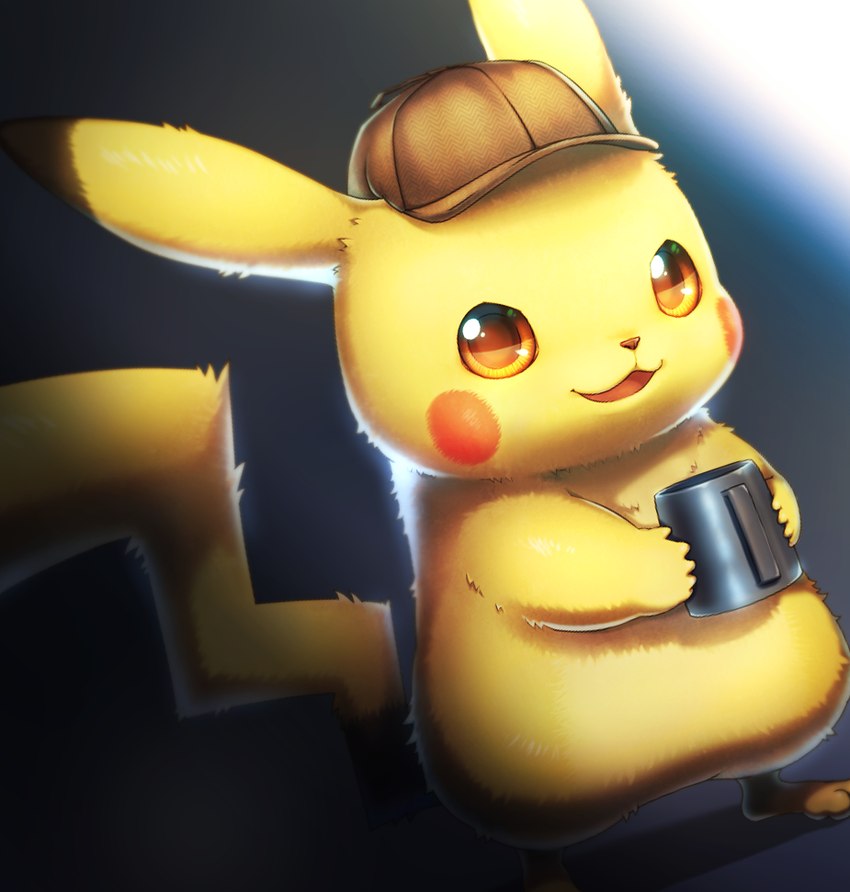 detective pikachu (nintendo and etc) created by tsu ji