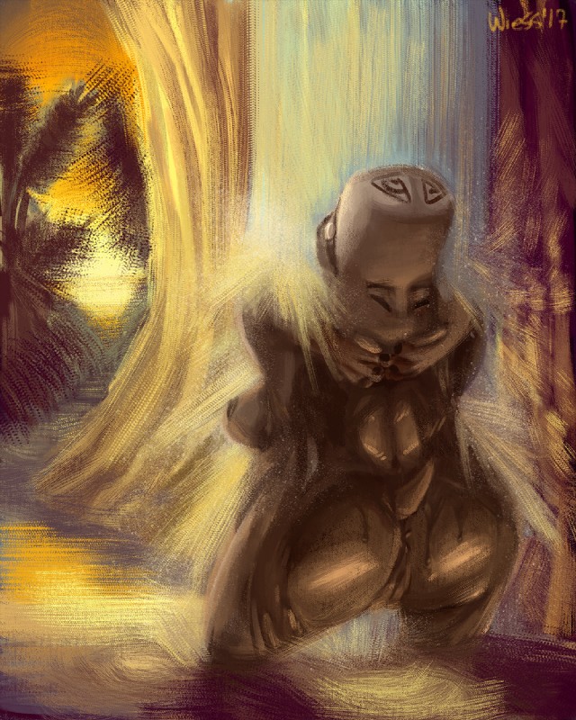 anthro anus bathing bent_over big_butt breasts butt cave curvy_figure eyes_closed female genitals hands_behind_back nude open_mouth palm_tree plant pussy shower skinny_dipping slightly_chubby solo sunset teeth tree voluptuous water waterfall waterfall_shower wide_hips wiess dreamworks madagascar_(series) gloria_the_hippopotamus common_hippopotamus hippopotamid mammal 2017 4:5 hi_res