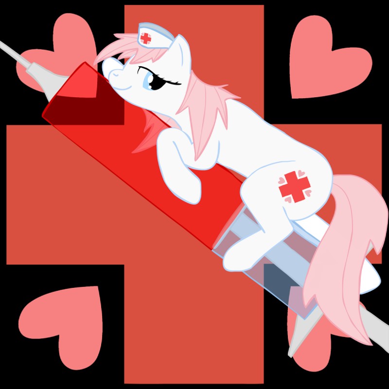 nurse redheart (friendship is magic and etc) created by davroth