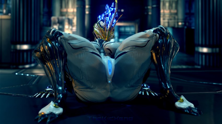 anus big_breasts breasts claws detailed_background faceless_character faceless_female female genitals glowing glowing_body glowing_genitalia glowing_pussy heart_symbol humanoid_hands lying nude pussy solo thick_thighs white_body wide_hips thekidxeno digital_extremes tencent warframe ember_(warframe) ember_prime alien prime_warframe tenno 16:9 3d_(artwork) digital_media_(artwork) hi_res widescreen