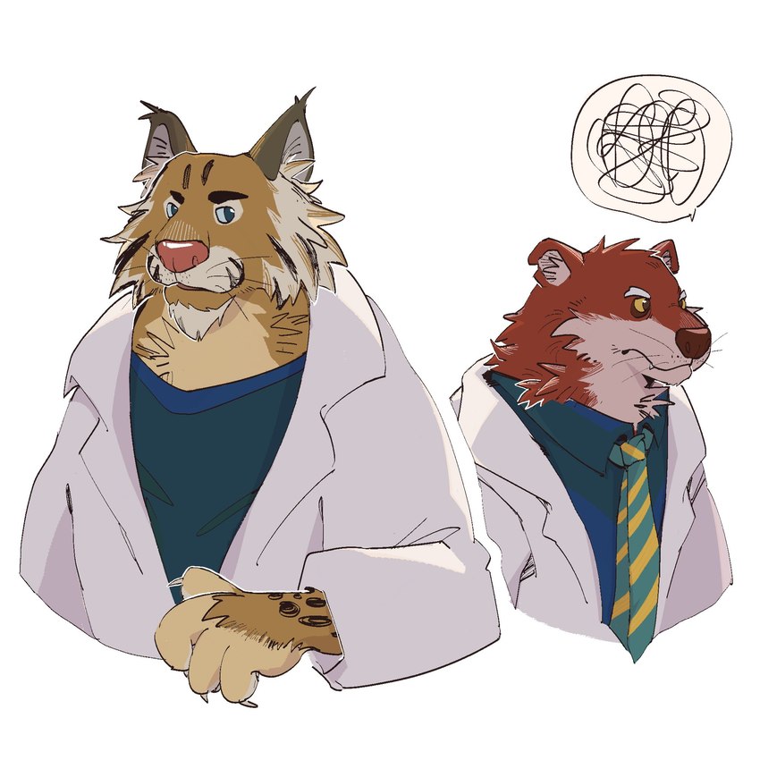 dr. hush and dr. mink (brok the investigator and etc) created by tiansxq