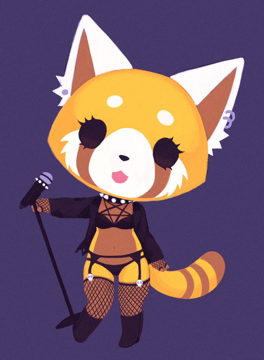 retsuko (aggretsuko and etc) created by roboto (artist)