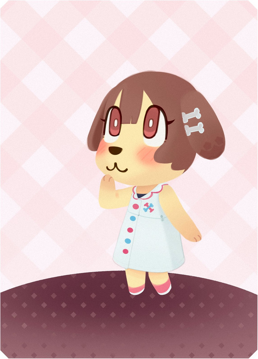 inugami korone (animal crossing and etc) created by chi-iz