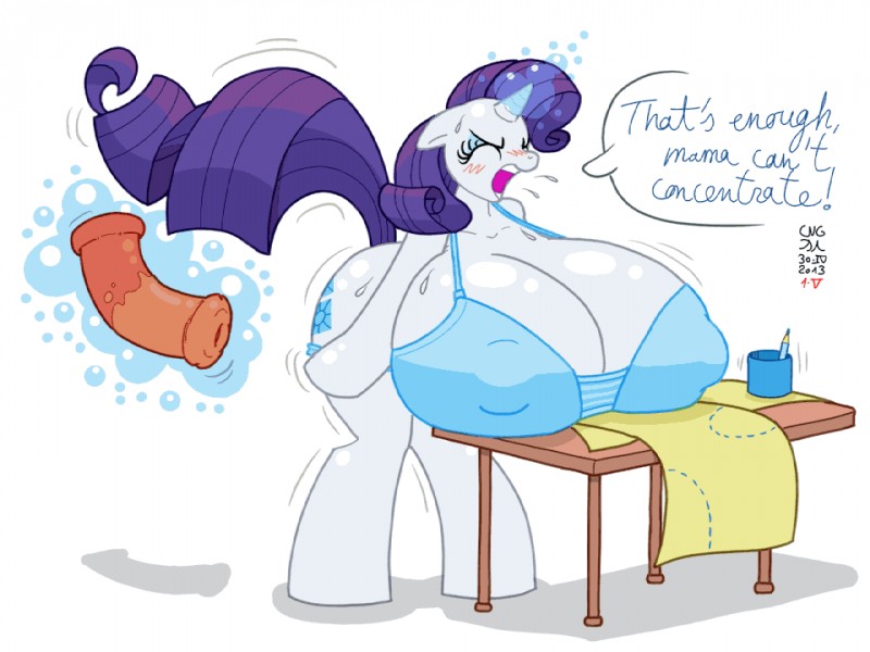 rarity (friendship is magic and etc) created by badgerben