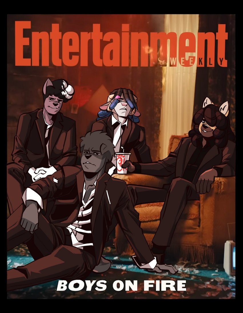 astr0, baji, devin, and goon (entertainment weekly and etc) created by rat bastard