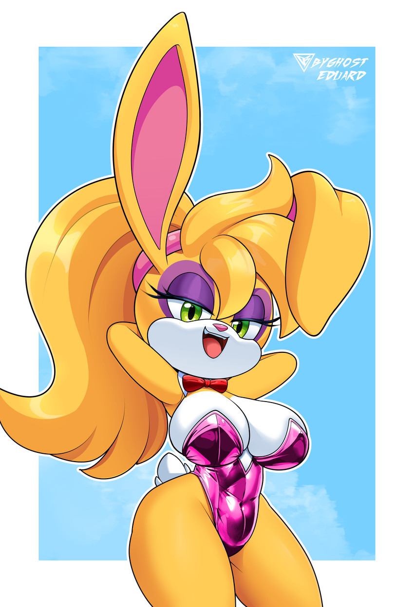 bunnie rabbot (sonic the hedgehog (series) and etc) created by byghosteduard