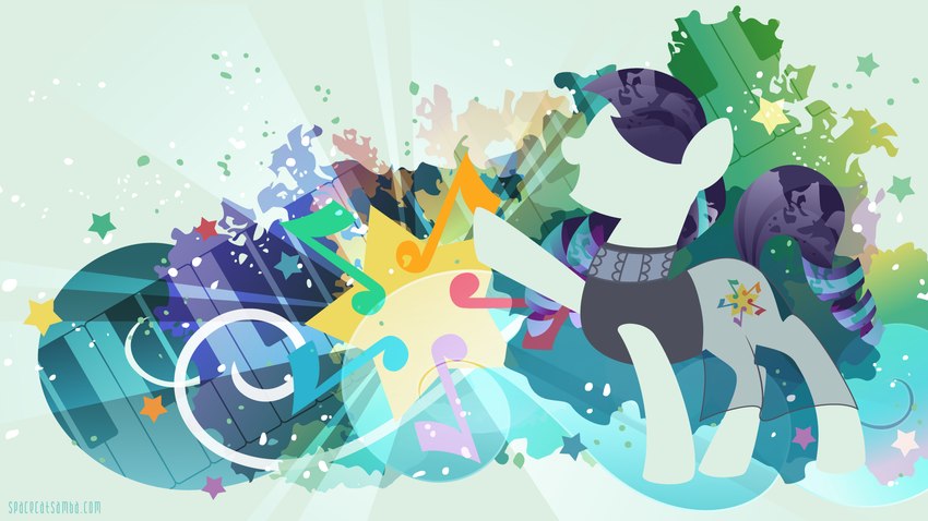 clothing cutie_mark female feral frutiger_metro hair musical_note musical_symbol silhouette solo symbol veil sambaneko friendship_is_magic hasbro my_little_pony coloratura_(mlp) earth_pony equid equine horse mammal pony 16:9 4k absurd_res hi_res wallpaper widescreen