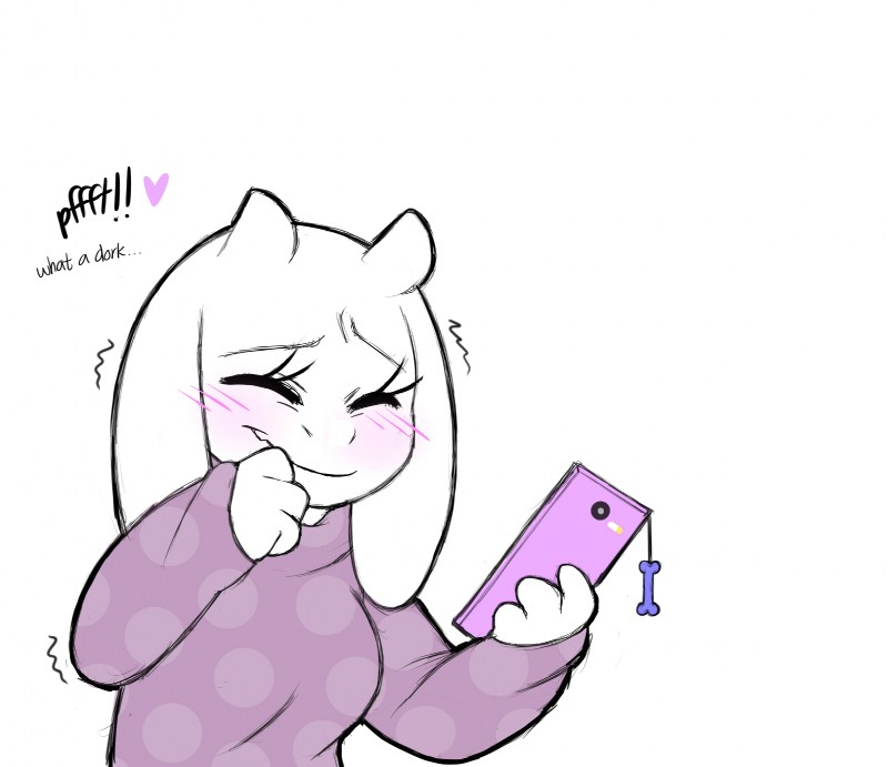 toriel and toriel (undertale (series) and etc) created by friisans