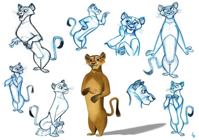 florence the lioness (madagascar (series) and etc) created by unknown artist
