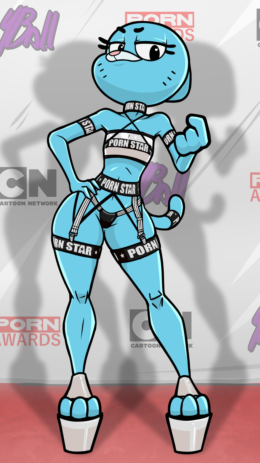 nicole watterson (the amazing world of gumball and etc) created by fourball