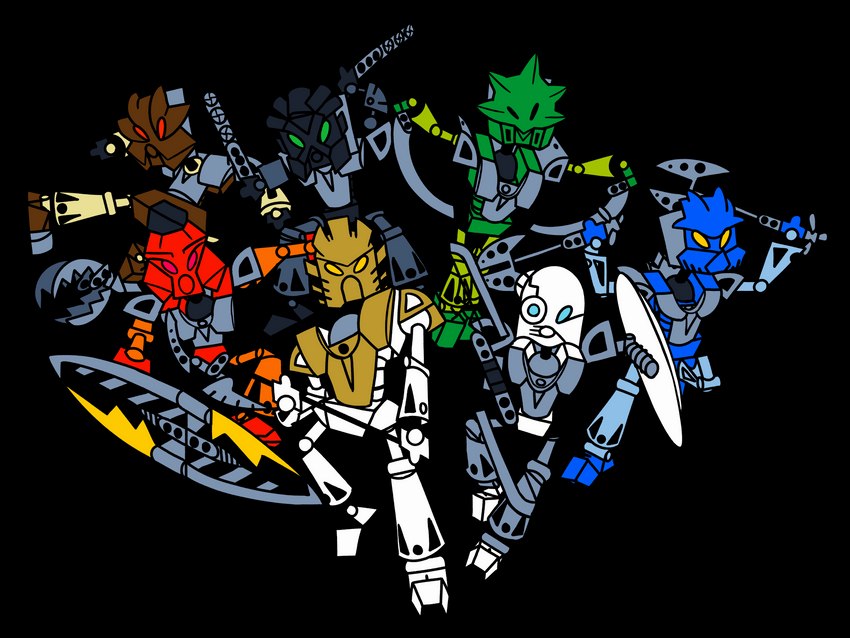 takanuva, kopaka, pohatu, gali, lewa, and etc (bionicle and etc) created by bigphan