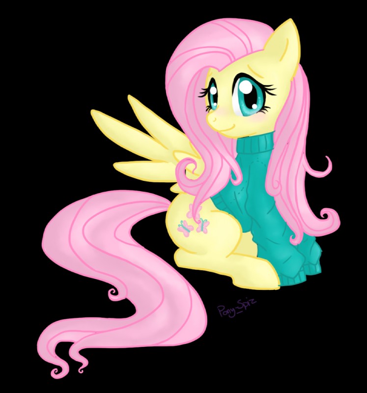 fluttershy (friendship is magic and etc) created by pony spiz