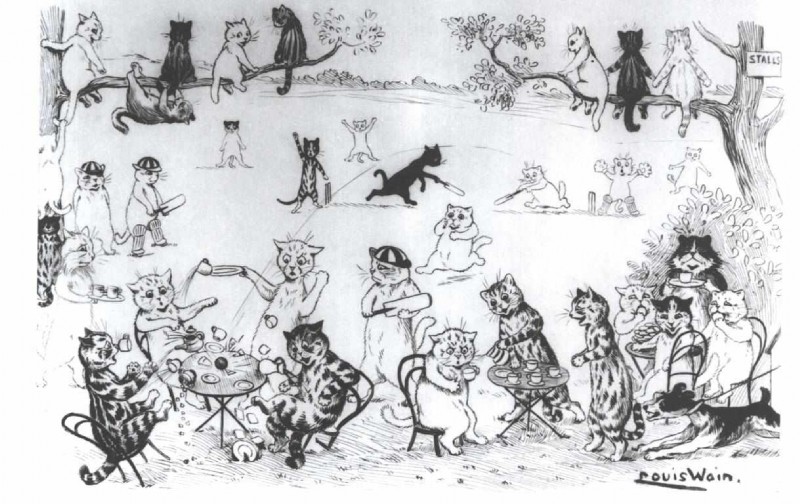 public domain and etc created by louis wain