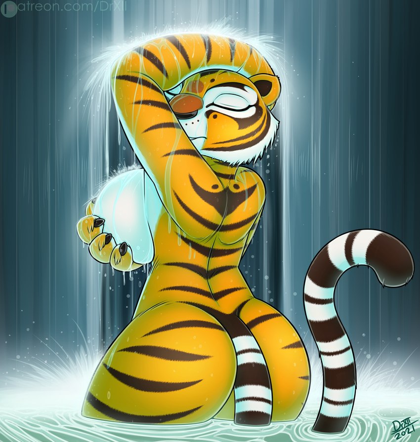 master tigress (kung fu panda and etc) created by drxii