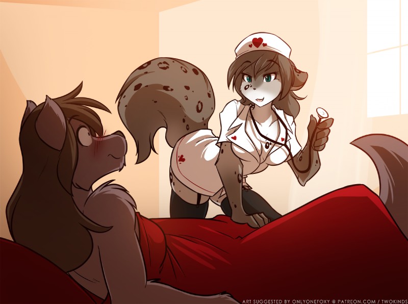 kathrin vaughan, natani, and zen (twokinds) created by tom fischbach