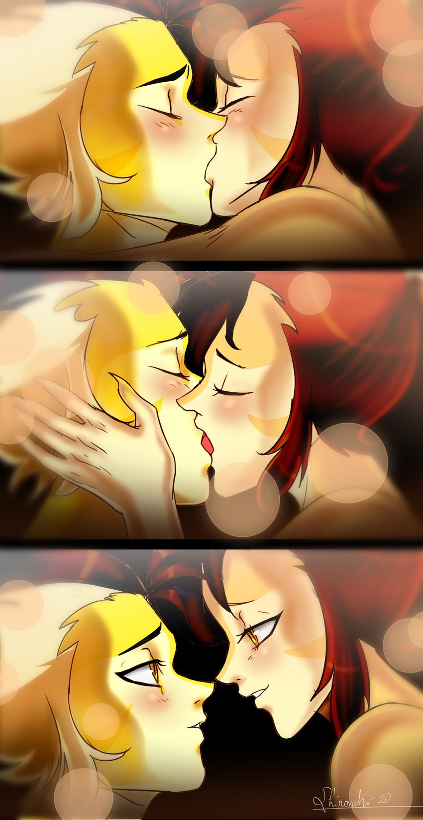 anthro deep_kiss duo female hair kiss_on_lips kissing love male male/female red_hair romantic romantic_couple white_hair yellow_eyes shironek0 thundercats thundercats_2011 wilykat wilykit animal_humanoid felid felid_humanoid feline feline_humanoid humanoid mammal mammal_humanoid absurd_res comic hi_res brother_(lore) brother_and_sister_(lore) incest_(lore) sibling_(lore) sister_(lore) twincest_(lore) twins_(lore)