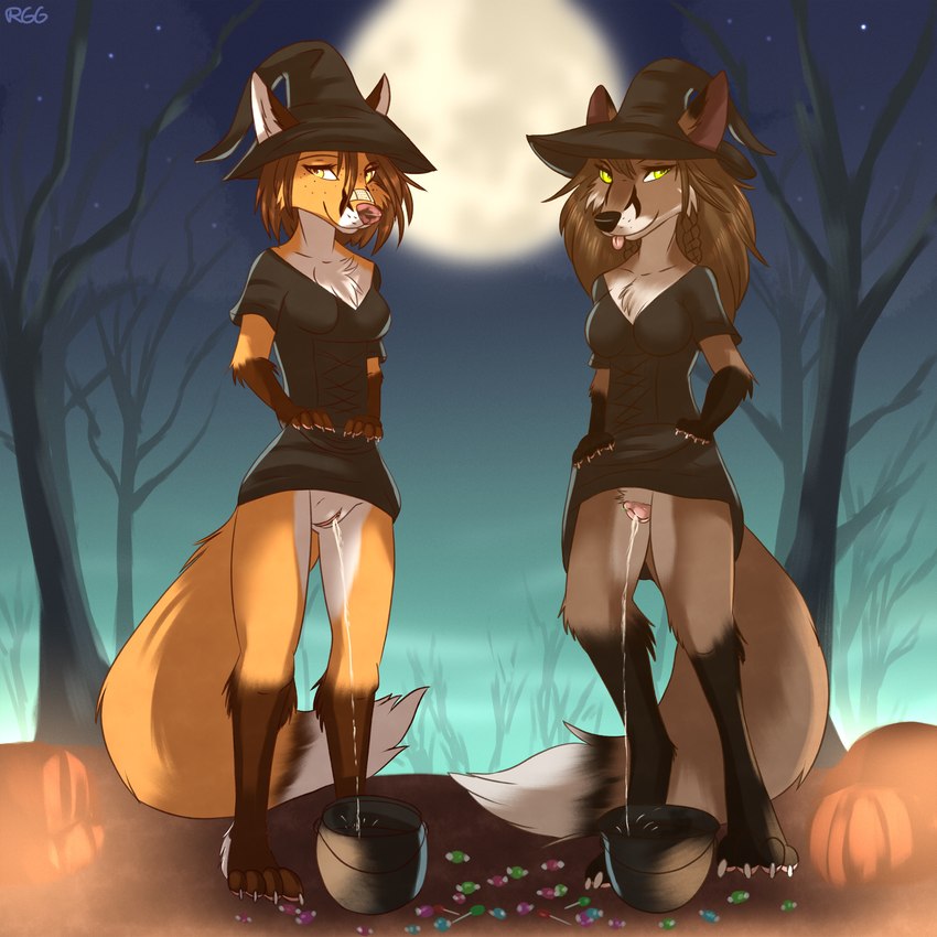 cassidy and rhea gale (halloween) created by ruth66