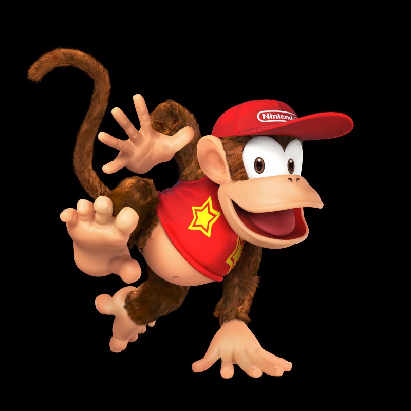 diddy kong (donkey kong (series) and etc) created by unknown artist