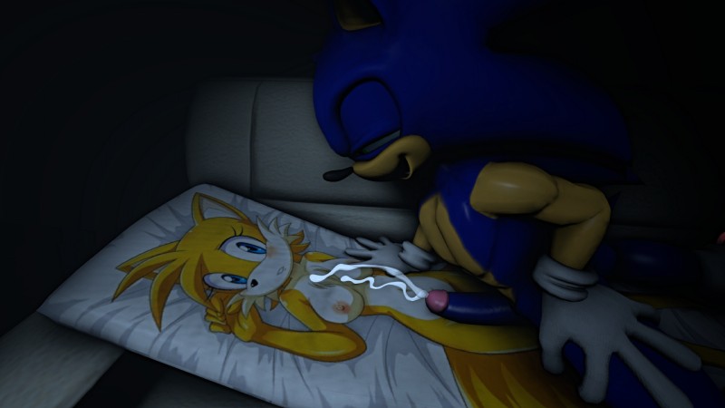 miles prower and sonic the hedgehog (sonic the hedgehog (series) and etc) created by chek