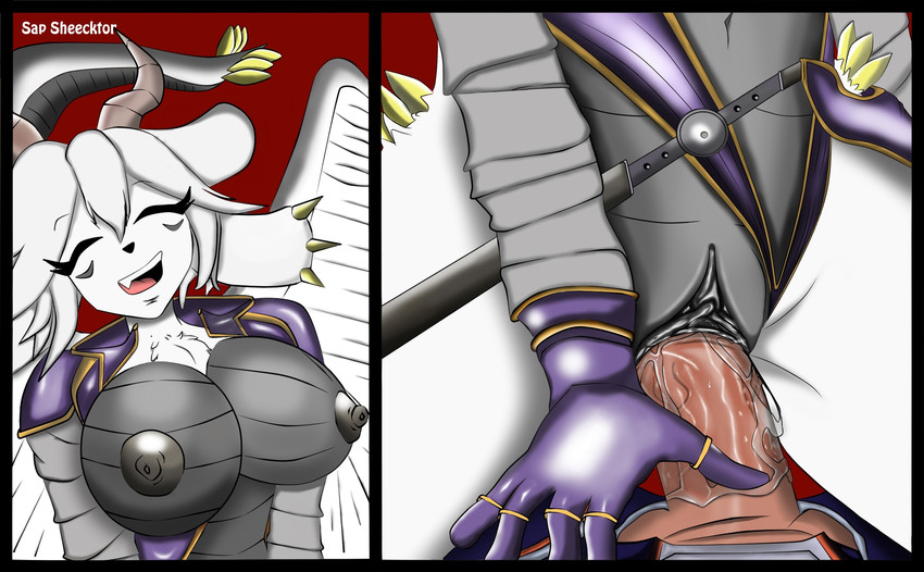 buster blader and buster whelp of the destruction swordsman (mythology and etc) created by sheecktor