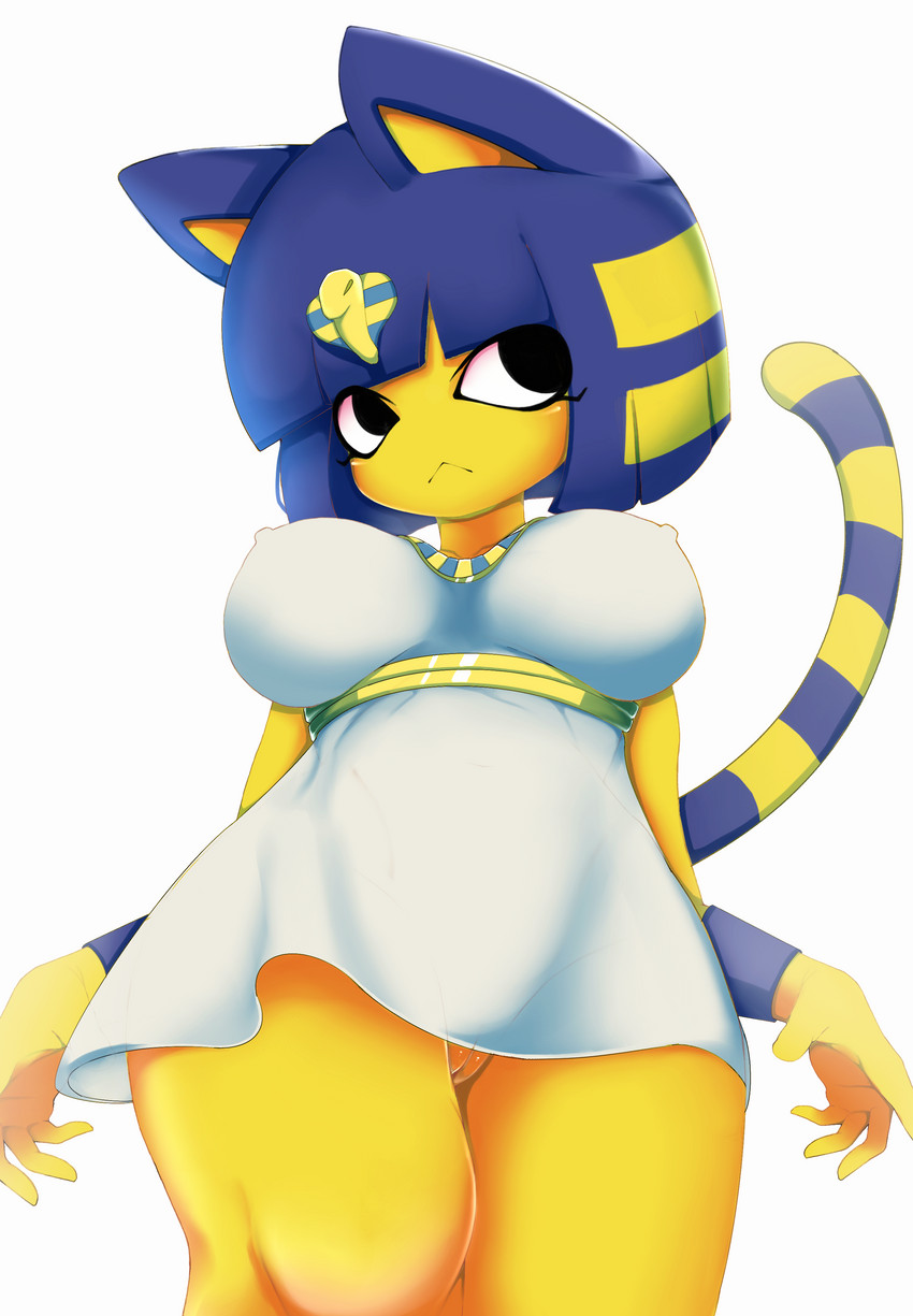 ankha (animal crossing and etc) created by ashraely