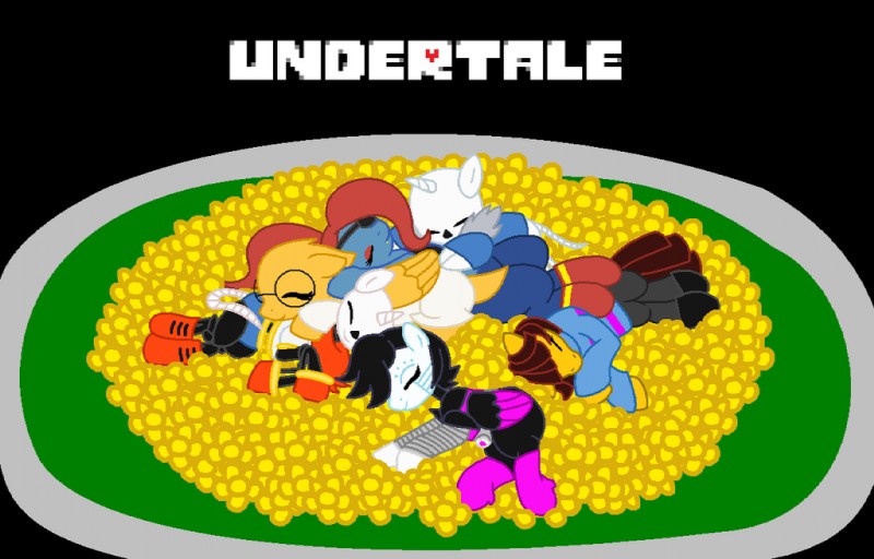 papyrus, frisk, sans, mettaton ex, mettaton, and etc (undertale (series) and etc) created by pinksonic42