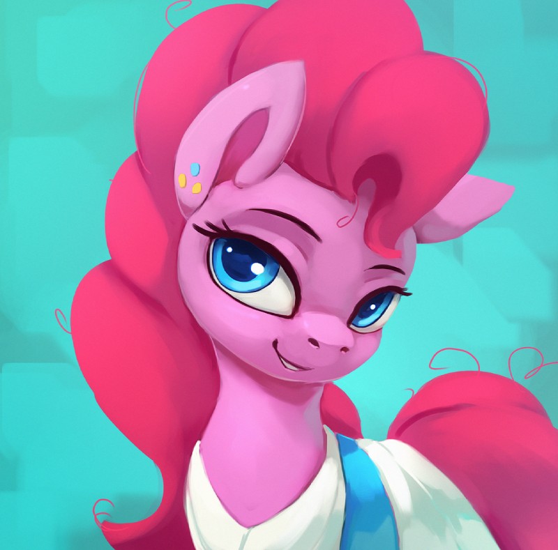 bedroom_eyes clothed clothed_feral clothing female feral hair half-closed_eyes long_hair looking_at_viewer narrowed_eyes pink_hair seductive smile solo rodrigues404 friendship_is_magic hasbro my_little_pony pinkie_pie_(mlp) earth_pony equid equine horse mammal pony 2018 digital_media_(artwork)