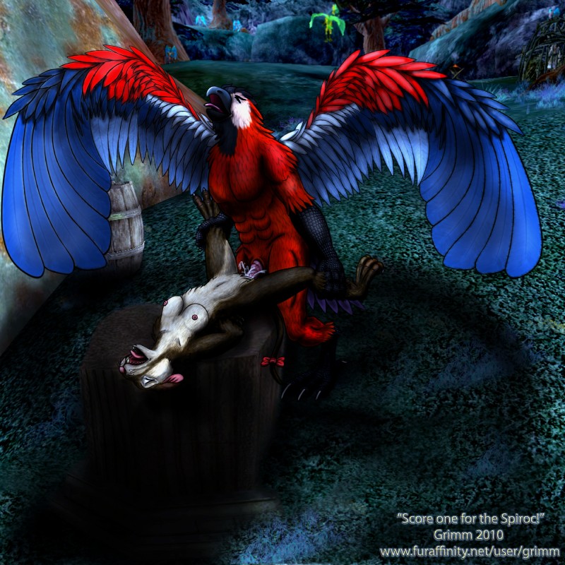 3d_background anthro anthro_on_anthro beak bodily_fluids breasts cum cum_in_pussy cum_inside detailed_background duo erection feathered_wings feathers female female_penetrated forced game_background genital_fluids genitals interspecies lying male male/female male_penetrating male_penetrating_female night nipples nude on_back orgasm outside penetration penile penile_penetration penis penis_in_pussy rape sex table_lotus_position text vaginal vaginal_penetration wings grimm3d everquest everquest_2 avian bird mammal parrot ratonga rodent spiroc 1:1 2010 absurd_res hi_res url