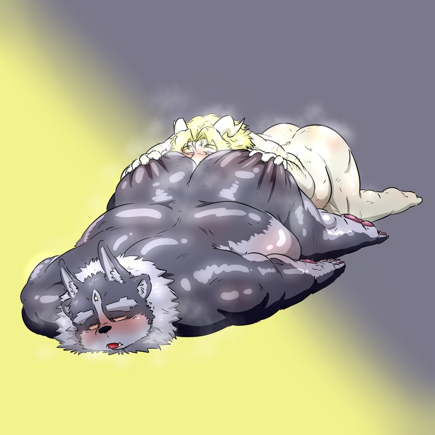 3_eyes anal anthro ass_up blonde_hair butt duo eyebrows fur grey_body grey_fur hair horn looking_pleasured male male/male multi_eye nude oral rimming sex thick_eyebrows white_body white_fur samonaa2 lifewonders tokyo_afterschool_summoners undertale_(series) asgore_dreemurr tsathoggua_(tas) bovid caprine goat mammal 1:1 absurd_res crossover hi_res