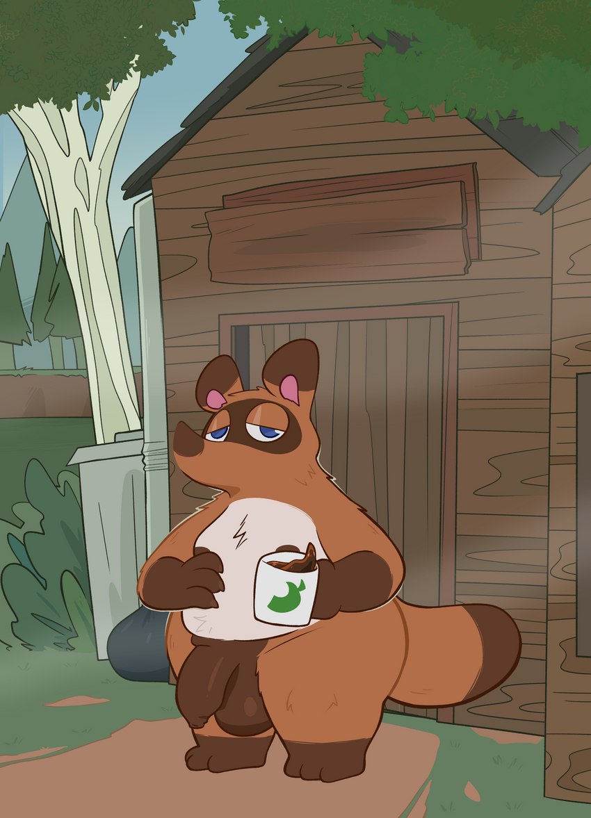 tom nook (animal crossing and etc) created by crushpepper