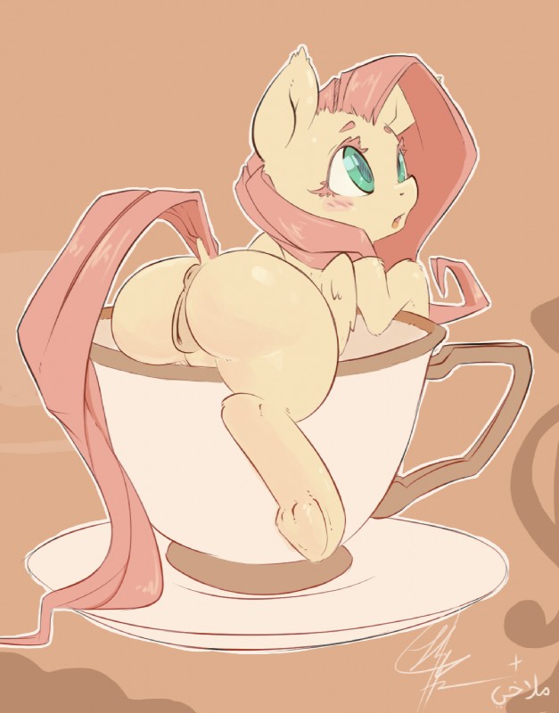 fluttershy (friendship is magic and etc) created by chingilin and malachi (artist)