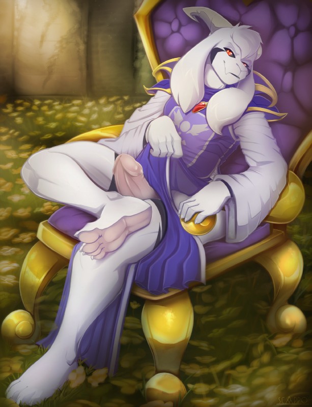 asriel dreemurr (undertale (series) and etc) created by scappo