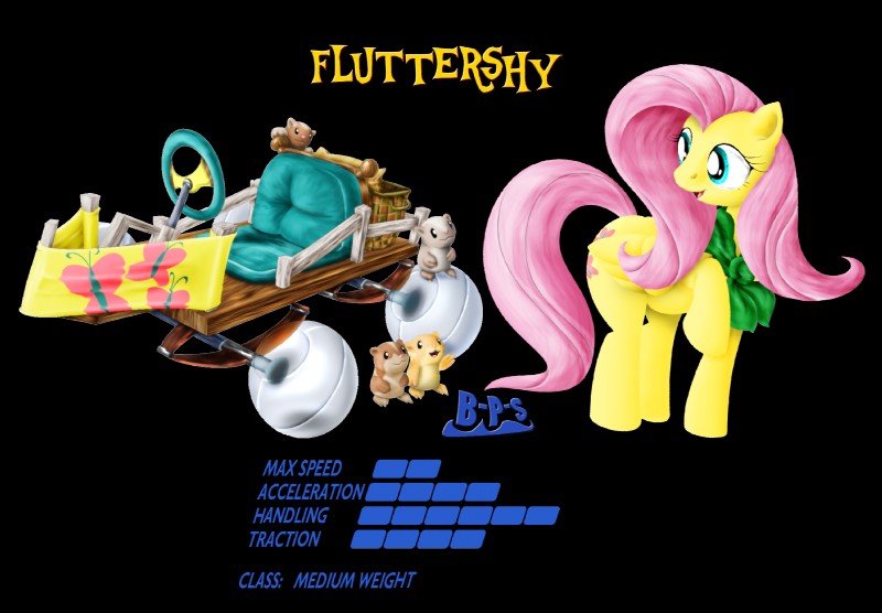 fluttershy (friendship is magic and etc) created by blue-paint-sea
