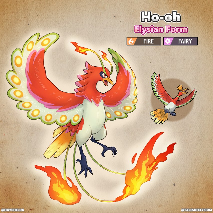 ambiguous_gender beak biped bipedal_feral claws feathered_wings feathers feral fire open_mouth solo text wings haychel european_mythology fakemon greek_mythology mythology nintendo pokemon avian generation_2_pokemon ho-oh legendary_pokemon mythological_avian mythological_bird mythological_creature mythological_firebird phoenix pokemon_(species) 1:1 2023 english_text hi_res