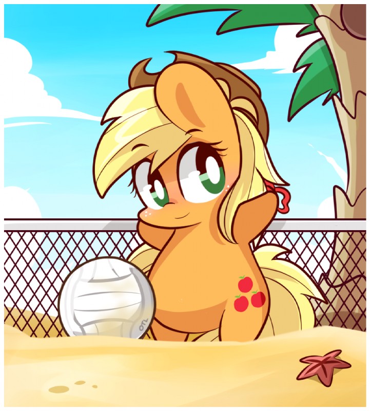 applejack (friendship is magic and etc) created by mackinn7